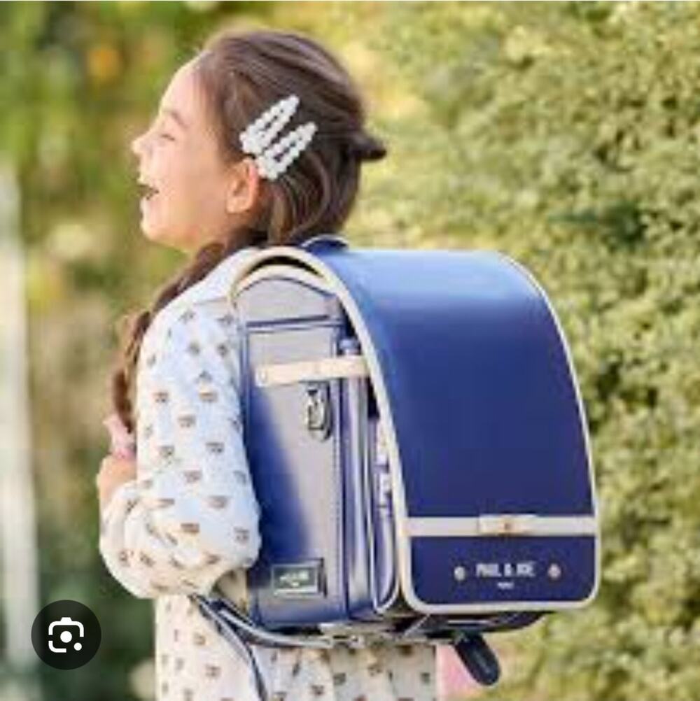 PAUL & JOE Chrysanthemum French Ribbon School Backpack